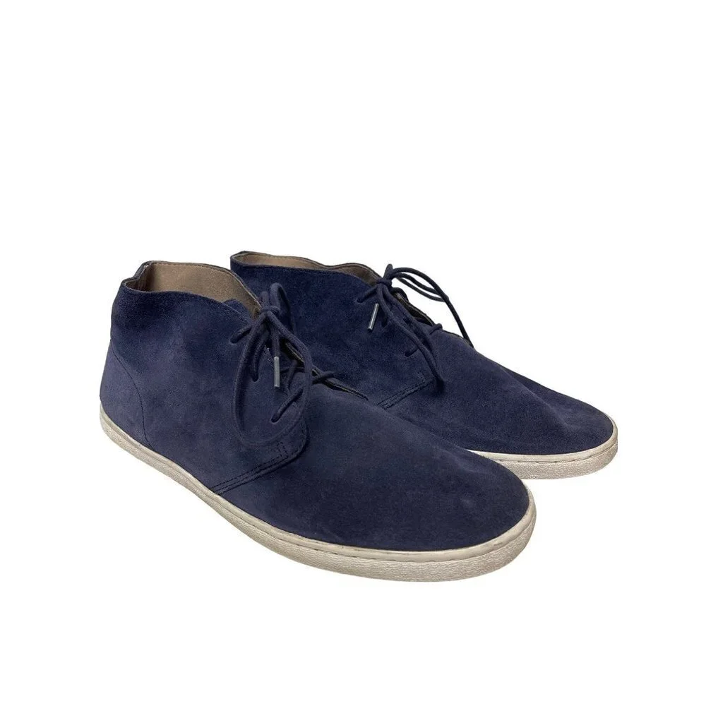 Cole Haan Blue Suede Chukka Boots Men's Size 10